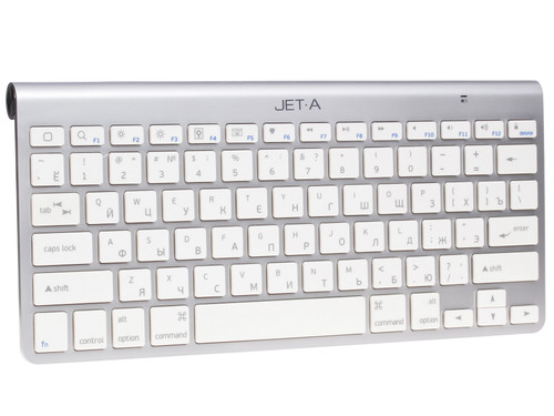 Купить Клавиатура  беспроводная JETACCESS SlimLine K9 BT цвет серебристый в интернет-магазине DNS. Характеристики, цена JETACCESS SlimLine K9 BT | 0198556.