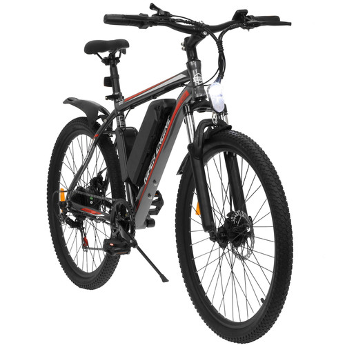 Купить Электровелосипед HIPER ENGINE MTB S2 серый в интернет-магазине DNS. Характеристики, цена HIPER ENGINE MTB S2 | 5081474.
