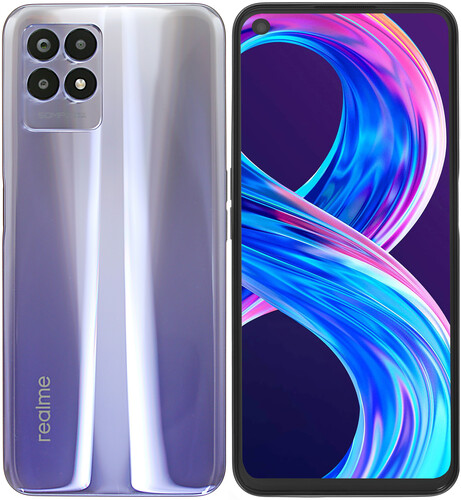 Купить Смартфон realme 8i 4/64Gb [6.6"/LTE/NFC/Cam50+2+2Mpx/5000mAh/Фиолетовый] в интернет-магазине DNS. Характеристики, цена  | 4878541.