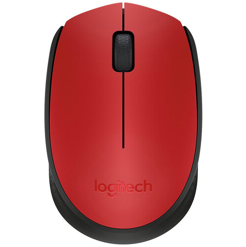 Купить Мышь беспроводная Logitech M171 [910-004641] красный в интернет-магазине DNS. Характеристики, цена Logitech M171 | 1047145.