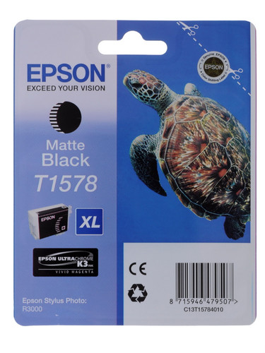 Купить Картридж Epson T1578 XL черный матовый в интернет-магазине DNS. Характеристики, цена Epson T1578 XL | 0138959.