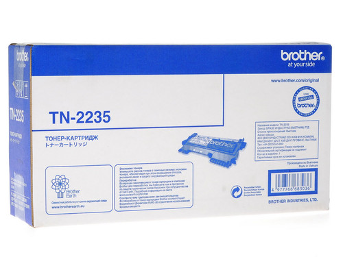 Купить Картридж лазерный Brother TN-2235 черный в интернет-магазине DNS. Характеристики, цена Brother TN-2235 | 0129059.