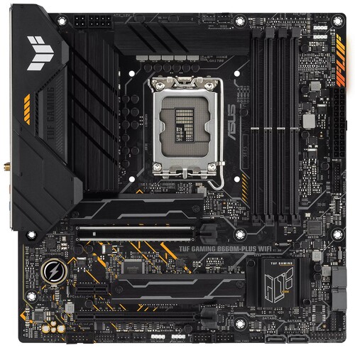 Купить Материнская плата ASUS TUF GAMING B660M-PLUS WIFI в интернет-магазине DNS. Характеристики, цена ASUS TUF GAMING B660M-PLUS WIFI | 9041975.