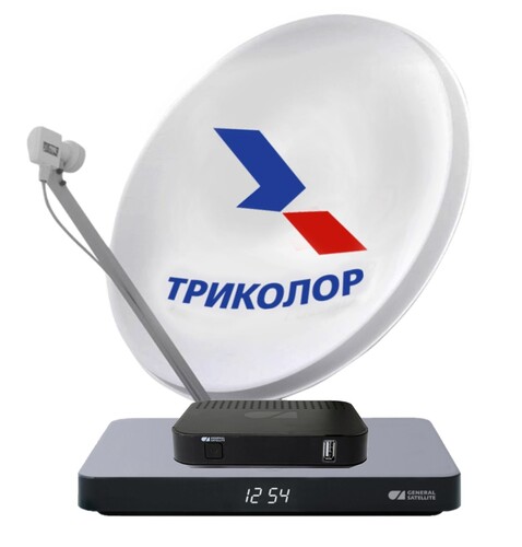Купить Комплект спутникового ТВ Триколор Сибирь Ultra HD на 2 ТВ в ...