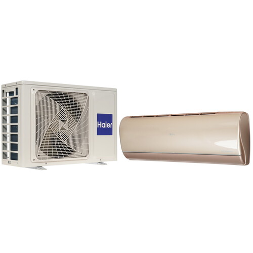 Купить Кондиционер настенный сплит-система Haier AS35S2SJ2FA-G/1U35MECFRA золотистый в интернет-магазине DNS. Характеристики, цена Haier AS35S2SJ2FA-G/1U35MECFRA | 9971240.