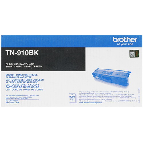 Купить Картридж Brother TN-910BK для L9310/L9570 Black (9000 стр.) (Ориг.) в интернет-магазине DNS. Характеристики, цена  | 1175015.