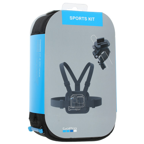 Купить Набор GoPro Sport Kit AKTAC-001 (кейс+крепление на грудь+крепление на руль/раму/трубу) в интернет-магазине DNS. Характеристики, цена GoPro Sport Kit | 1280135.