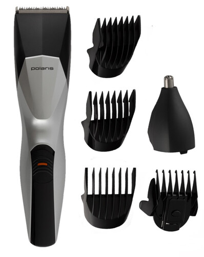Купить Машинка для стрижки Polaris PHC 1201R серый/черный в интернет-магазине DNS. Характеристики, цена Polaris PHC 1201R | 5366357.