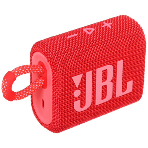 Купить Портативная колонка JBL GO 3, красный в интернет-магазине DNS. Характеристики, цена JBL GO 3 | 4725196.