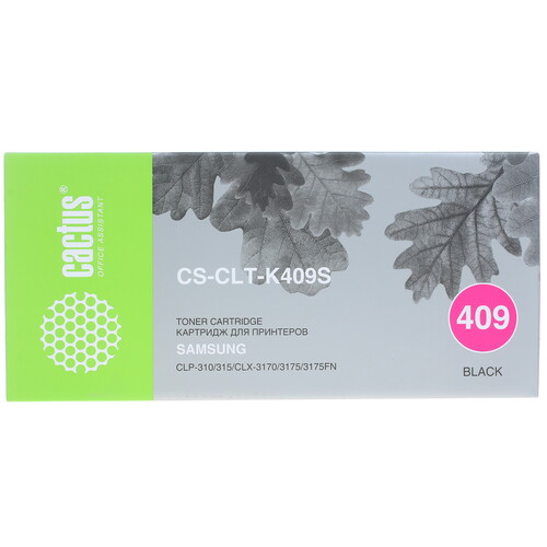 Купить Картридж лазерный Cactus CS-CLT-K409S черный, с чипом в интернет-магазине DNS. Характеристики, цена Cactus CS-CLT-K409S | 7936917.
