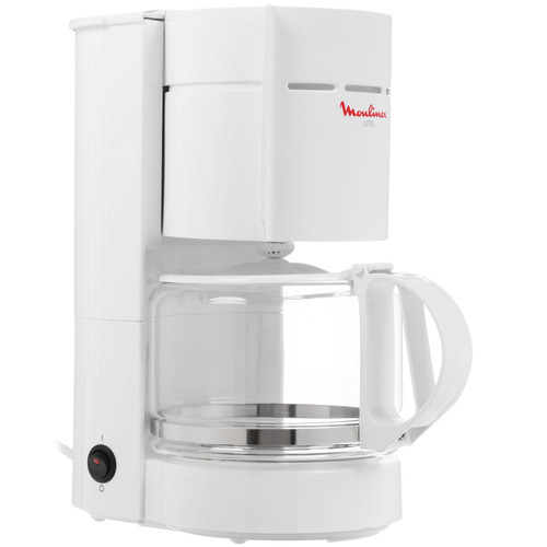 Купить Кофеварка капельная Moulinex UNO FG1211RU белый в интернет-магазине DNS. Характеристики, цена Moulinex UNO FG1211RU | 1662183.