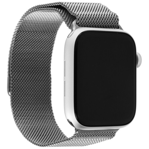 Купить Ремешок Apple для Apple Watch 42/ 44/ 45mm серебристый в интернет-магазине DNS. Характеристики, цена  | 4880433.