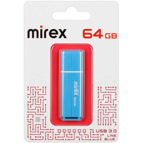 Купить Память USB Flash 64 ГБ Mirex LINE [13600-FM3LBU64] в интернет-магазине DNS. Характеристики, цена Mirex LINE | 5408513.
