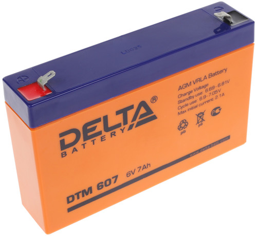 Купить Аккумуляторная батарея для ИБП Delta DTM 607 в интернет-магазине DNS. Характеристики, цена Delta DTM 607 | 1104695.