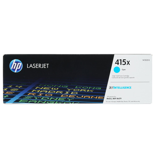 Купить Картридж лазерный HP 415X (W2031X) голубой в интернет-магазине DNS. Характеристики, цена HP 415X (W2031X) | 1381743.