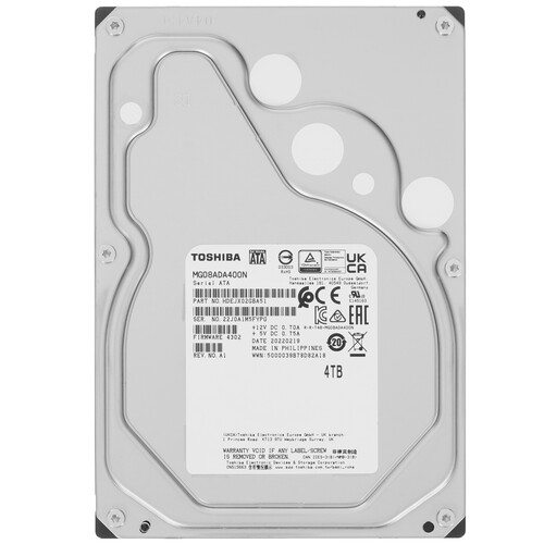 Купить 4 ТБ Жесткий диск Toshiba MG08-D [MG08ADA400N] в интернет-магазине DNS. Характеристики, цена Toshiba MG08-D | 5053833.