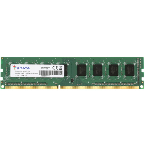 Купить Оперативная память ADATA [ADDU1600W8G11-S] 8 ГБ в интернет-магазине DNS. Характеристики, цена ADATA | 1350267.