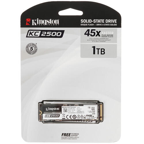 Купить SSD M.2 накопитель Kingston KC2500 [SKC2500M8/1000G] в интернет ...
