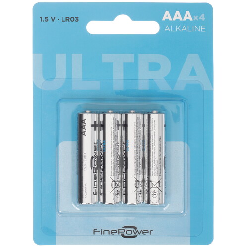 Купить Батарейка FinePower Ultra AAA (LR03/FR03) в интернет-магазине DNS. Характеристики, цена FinePower Ultra | 5410526.