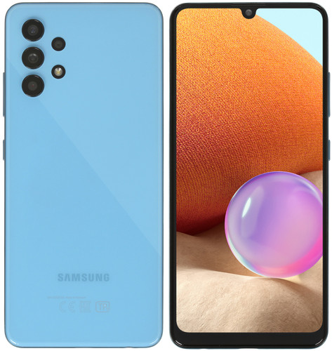 Купить 6.4" Смартфон Samsung Galaxy A32 128 ГБ голубой в интернет-магазине DNS. Характеристики, цена Samsung Galaxy A32 | 4765956.