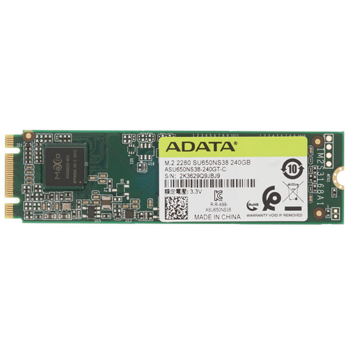 Купить 240 ГБ M.2 SATA накопитель ADATA Ultimate SU650 [ASU650NS38-240GT-C] в интернет-магазине DNS. Характеристики, цена ADATA Ultimate SU650 | 1391564.
