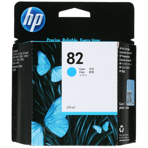 Купить Картридж HP 82 (C4911A) голубой в интернет-магазине DNS. Характеристики, цена HP 82 (C4911A) | 0003681.