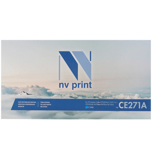 Купить Картридж лазерный NV Print CE271A голубой, с чипом в интернет-магазине DNS. Характеристики, цена NV Print CE271A | 7974143.