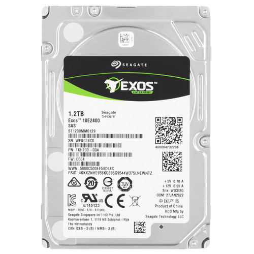 Купить SFF (2.5") Серверный HDD Seagate Exos 10E2400 в интернет-магазине DNS. Характеристики, цена Seagate Exos 10E2400 | 5098892.