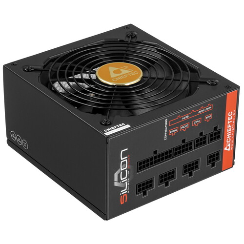 Купить Блок питания Chieftec Silicon 750W [SLC-750C] черный в интернет-магазине DNS. Характеристики, цена Chieftec Silicon 750W | 1369925.