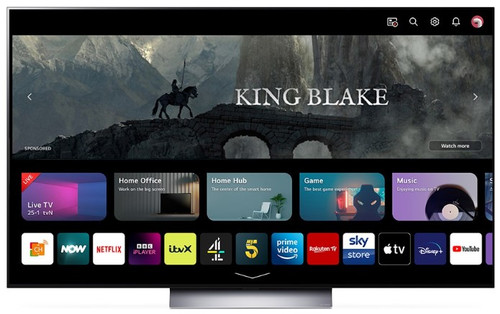 Купить 77" (195 см) Телевизор LG OLED77C3RLA серый в интернет-магазине DNS. Характеристики, цена LG OLED77C3RLA | 5414112.