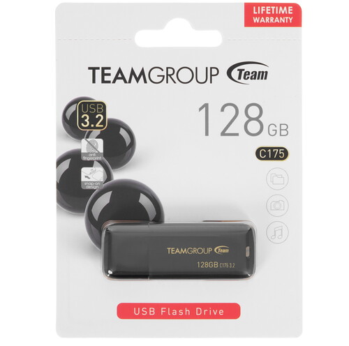 Купить Память USB Flash 128 ГБ Team Group C175 [TC1753128GB01] в интернет-магазине DNS. Характеристики, цена Team Group C175 | 5058648.