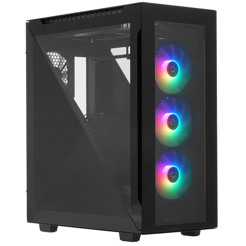 Купить Корпус Thermaltake Divider 500 TG ARGB [CA-1T4-00M1WN-01] черный в интернет-магазине DNS. Характеристики, цена Thermaltake Divider 500 TG ARGB | 4745578.