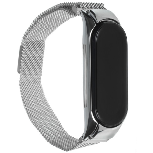 Купить Ремешок Aceline для Xiaomi Mi Smart Band 5/ 6/ Amazfit Band 5 серебристый в интернет-магазине DNS. Характеристики, цена  | 5045624.