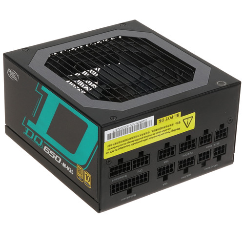 Купить Блок питания DEEPCOOL DQ650 [DQ-650-M-V2L] черный в интернет-магазине DNS. Характеристики, цена DEEPCOOL DQ650 | 1656574.