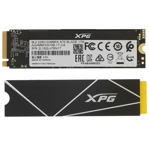 Купить 1000 ГБ M.2 NVMe накопитель ADATA XPG BLADE S70 [AGAMMIXS70B-1T-CS] в интернет-магазине DNS. Характеристики, цена ADATA XPG BLADE S70 | 4792800.