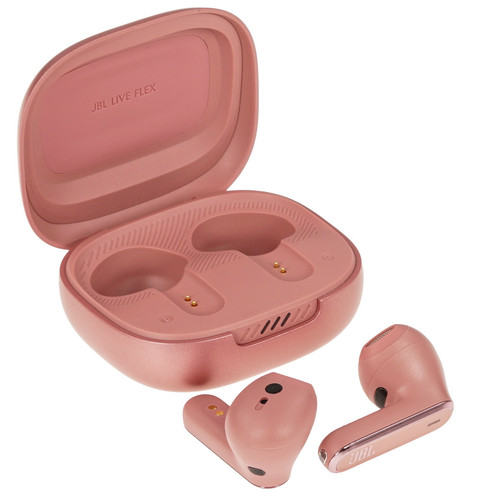 Купить Наушники TWS JBL Live Flex  розовый 2023 в интернет-магазине DNS. Характеристики, цена JBL Live Flex | 5442775.