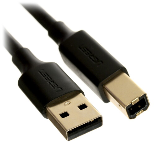 Купить Кабель Ugreen USB Type-A - USB Type-B черный 2 м в интернет-магазине DNS. Характеристики, цена  | 4714188.