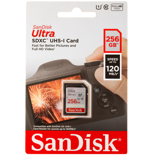 Купить Карта памяти SanDisk Ultra SDXC 256 ГБ [SDSDUN4-256G-GN6IN] в интернет-магазине DNS. Характеристики, цена  | 4727296.