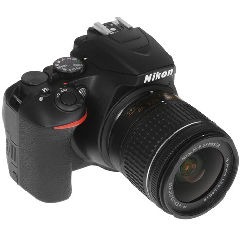 Купить Зеркальный фотоаппарат Nikon D3500 Kit 18-55mm VR AF-P черный в интернет-магазине DNS. Характеристики, цена Nikon D3500 Kit 18-55mm VR AF-P | 1284927.