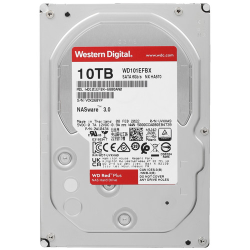 Купить 10 ТБ Жесткий диск WD Red Plus [WD101EFBX] в интернет-магазине DNS. Характеристики, цена WD Red Plus | 5051814.