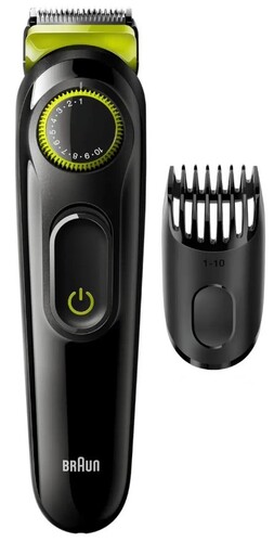 Купить Триммер Braun BT3323 черный/зеленый в интернет-магазине DNS. Характеристики, цена Braun BT3323 | 5415721.