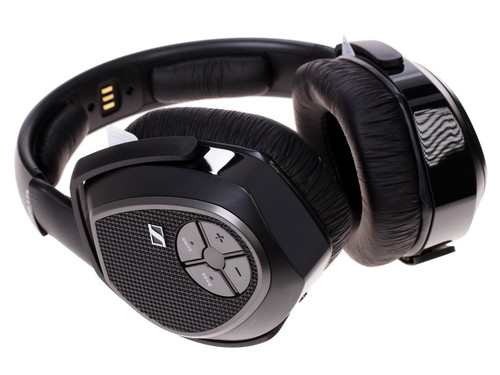 Купить Наушники беспроводные Sennheiser RS 175 [охватывающие, радиоканал , AUX, до 18 ч, черный] в интернет-магазине DNS. Характеристики, цена  | 1024266.