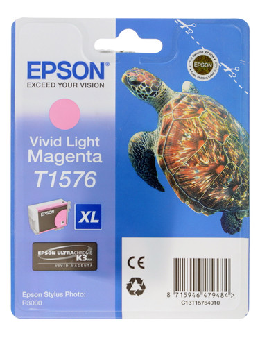 Купить Картридж Epson T1576 XL светло-пурпурный в интернет-магазине DNS. Характеристики, цена Epson T1576 XL | 0138957.