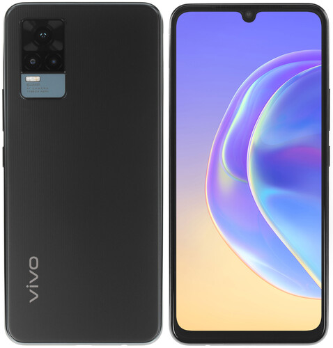 Купить 6.44" Смартфон Vivo V21e 128 ГБ черный в интернет магазине DNS ...