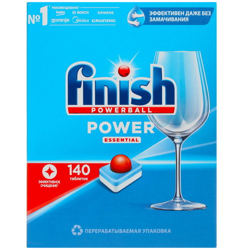 Купить Средство для ПММ Finish Power Essential в интернет-магазине DNS. Характеристики, цена Finish Power Essential | 5045928.