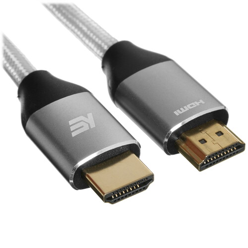 Купить Кабель  KEYRON HDMI - HDMI, 0.5 м в интернет-магазине DNS. Характеристики, цена  | 5009469.