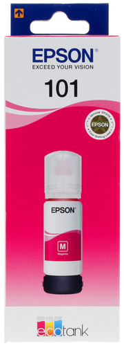 Купить Чернила водорастворимые Epson 101 (C13T03V34A) пурпурный в интернет-магазине DNS. Характеристики, цена Epson 101 (C13T03V34A) | 1209644.
