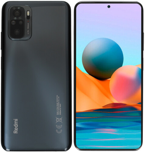 Купить Смартфон Xiaomi Redmi Note 10 4/64Gb [6,43"/LTE/Cam48Mpx/5000mAh/Onyx Gray] в интернет-магазине DNS. Характеристики, цена  | 4768706.