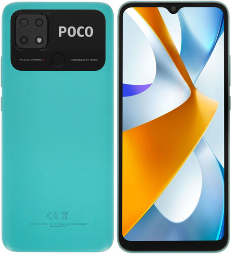 Купить 6.71" Смартфон POCO C40 32 ГБ бирюзовый в интернет магазине DNS ...