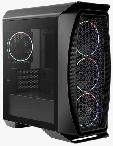 Купить Корпус AeroCool Aero One Mini Eclipse [Aero One Mini Eclipse-G-BK-v1] черный в интернет-магазине DNS. Характеристики, цена AeroCool Aero One Mini Eclipse | 1387368.